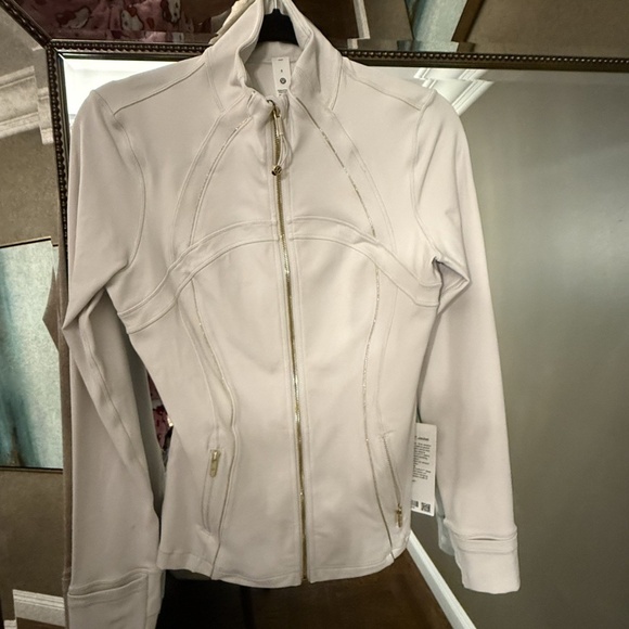 NWT Lululemon Define Jacket Luon Sparkle Bone Size 8 NEW With Tags - Picture 9 of 15